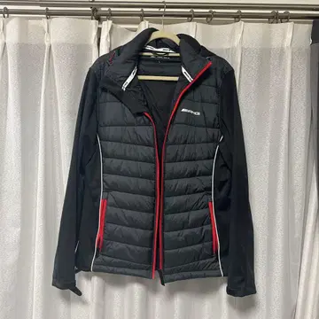 벤츠 AMG 후드 부착 퀼팅 자켓 L