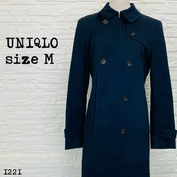 UNIQLO 유니클로 트렌치코트 네이비 M 1221