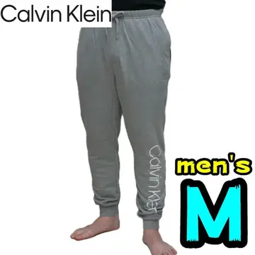 [ 새상품 ] 캘빈클라인 스웨트 팬츠 M 남성용 조거 팬츠 그레이