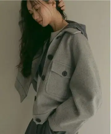 etre tokyo 복각 빅 커버올 자켓 그레이 완판템