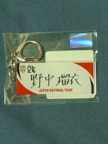 배구 여자 일본 대표 선수 아크릴 키링 노나카 루이 선수