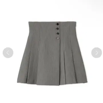 SNIDEL 사이드 플리츠 스커트 쇼츠 0 사이즈