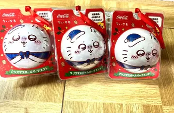 치이카와 크리스마스 공 오너먼트 모몽가 3개 세트
