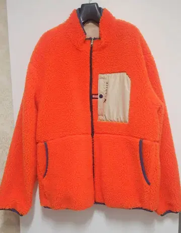 바지에 미사용 새상품 리버서블 플리스 자켓 집업 사이즈 50