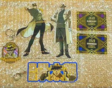 JOJO WORLD 죠죠 죠타로 아크릴 스탠드 키링 죠셉
