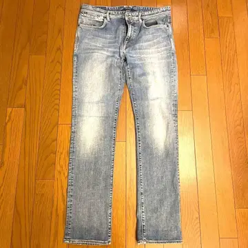 Incotex 라이트 블루 스트레이트 데님 W33 새상품급