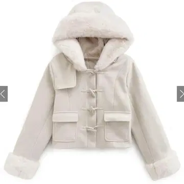 GRL 퍼 숏 기장 더플 코트[kz701]