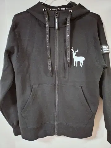 TNOC 블랙 후드티 S 사이즈