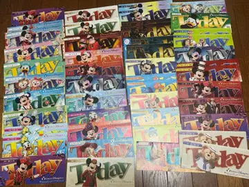 도쿄디즈니씨 한정판 TDR Today 팜플렛 49권