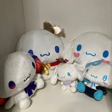 시나모롤 묶음 판매 5체 세트 초 BIG 봉제 인형