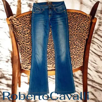 Roberto Cavalli 부츠컷 데님