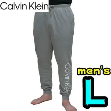 [ 새상품 ] 캘빈클라인 스웨트 팬츠 L 남성용 조거 팬츠 그레이