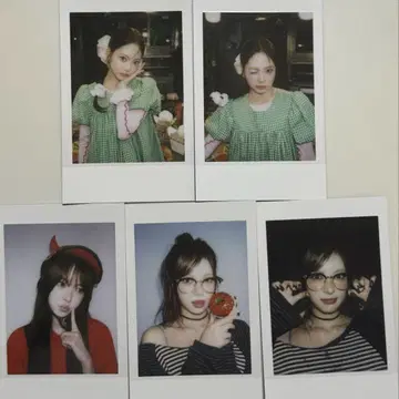 LE SSERAFIM SPAGHETTI 인스턴트 사진 채