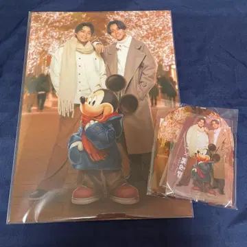 MICKEY x King&Prince 아크릴 스탠드 클리어 파일