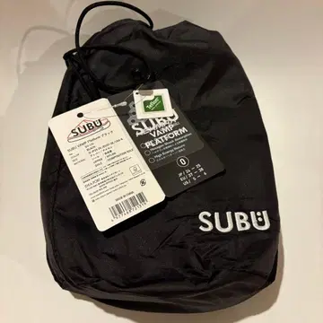 SUBU 블랙 슬립온