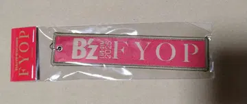 B'z LIVE-GYM 2025 FYOP 플라이트 택 빨간색 키링