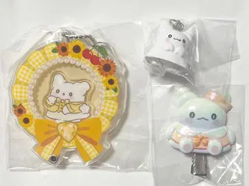 산리오 커스텀 아크릴 참 앞머리 클립 외 하나마루 유령