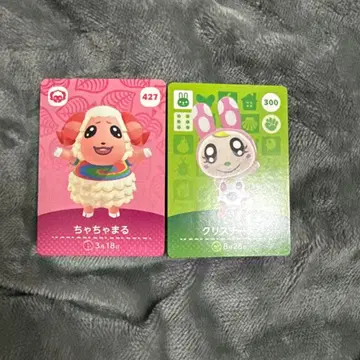 동물의 숲 amiibo 카드 크리스틴 챠챠마루