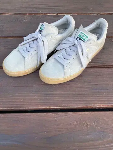 Puma 스웨이드 스니커즈 그레이