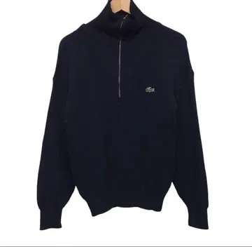 80s CHEMISE LACOSTE 라코스테 빈티지 하프 지퍼 스웨터