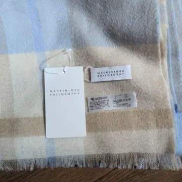 매킨토시 철학 대형 스톨 캐시미어 울