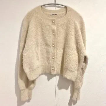 COCODEAL 페더 니트 가디건