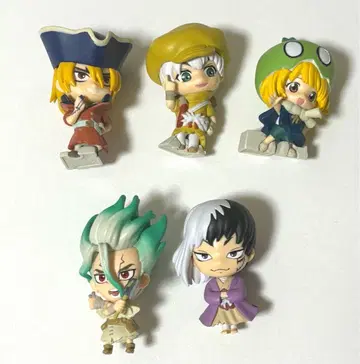 Dr.STONE 캡슐 피규어 컬렉션 센쿠 류스이 겐 우쿄 스이카