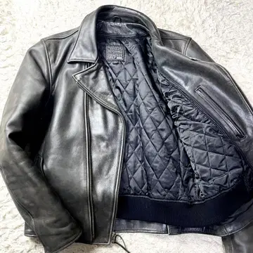 구하기 어려움/LL 사이즈/2way 카도야 더블 라이더 가죽 자켓