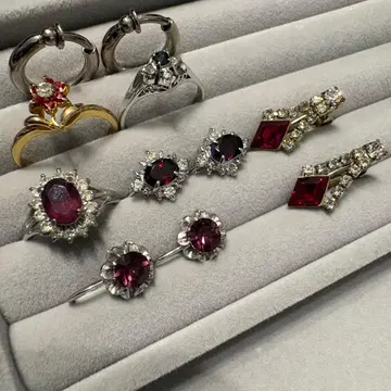 귀걸이 반지 액세서리 세트