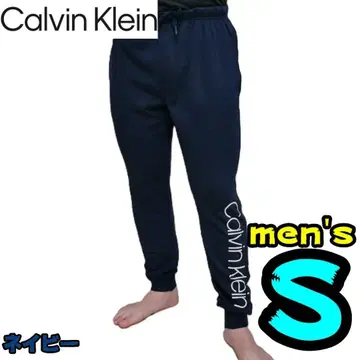 [ 새상품 ] 캘빈클라인 스웨트 팬츠 S 남성용 조거 팬츠 네이비