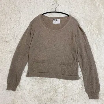 MHL 마가렛호웰 니트 스웨터 코튼 x 울 2 여성용