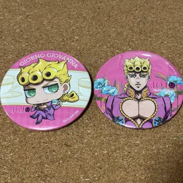 죠죠 죠르노 j World 캔뱃지