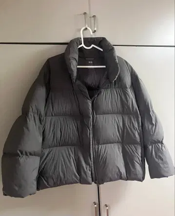 UNIQLO NANODESIGN 그레이 다운 자켓 S