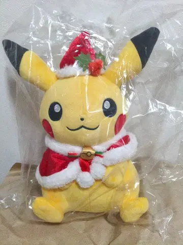 포켓몬 센터 봉제 인형 크리스마스 피카츄 산타