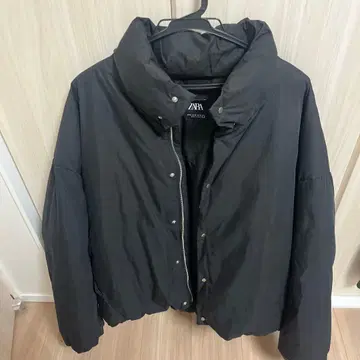 ZARA 자라 다운 자켓 블랙