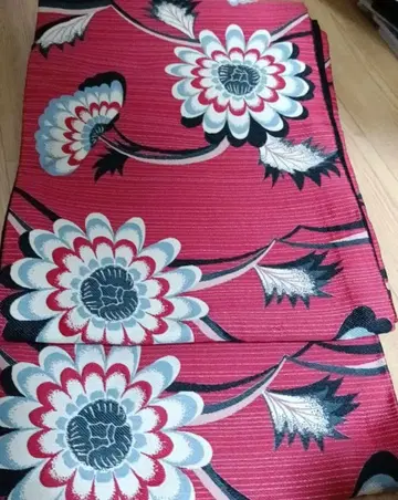 하스나고야 오비 꽃무늬