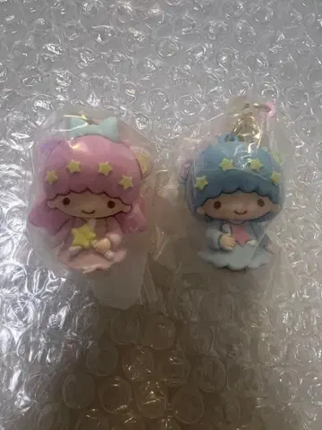 키키라라 리틀트윈스타 시크릿 키링 2개 세트 미개봉 새상품