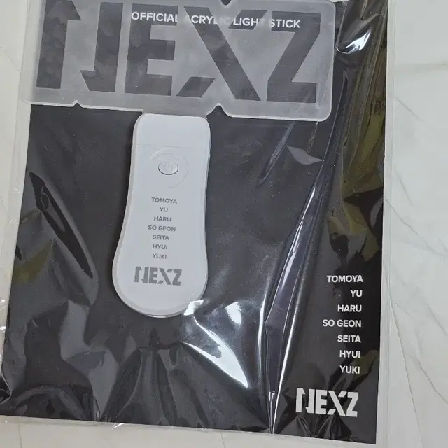 넥스지 임시 아크릴 응원봉 라이트스틱 미개봉
