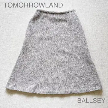 TOMORROWLAND BALLSEY 플레어 스커트 36 알파카 울