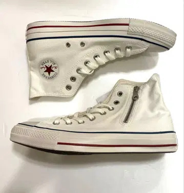 미사용 새상품 컨버스 올스타 화이트 하이컷 남성용 스니커즈