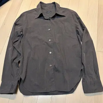 Margaret Howell 긴팔 셔츠 다크 브라운