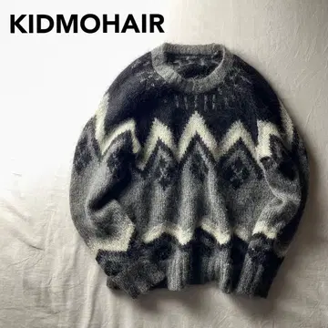 [ 키드모헤어 ] 노르딕 니트 스웨터 j78