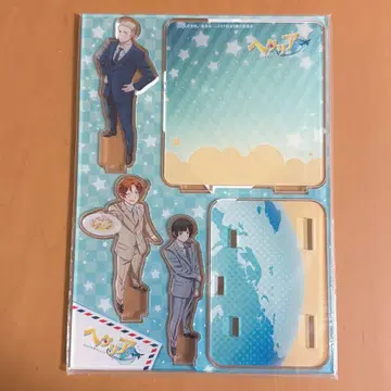 헤타리아 이탈리아 독일 일본 추축 아크릴 디오라마 스탠드 아크릴 스탠드