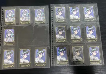 니지산지 할로윈 폴라로이드풍 카드 하루사키 에아루 코야나기 로우