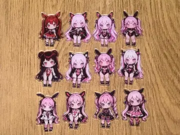 DORA 아크릴 6cm 12개 세트