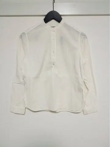 마가렛호웰 셔츠 하프 버튼