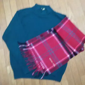 캐시미어 100% 하이넥 스웨터, 마이클코어스 캐시미어 머플러 빅 사이즈