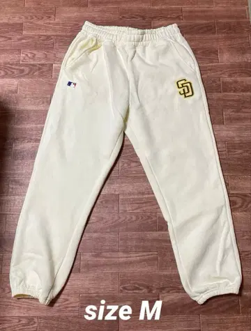 MLB 샌디에이고 파드레스 스웨트 팬츠 아이보리 M