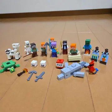 마인크래프트 LEGO 미니 피규어 묶음 판매