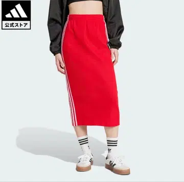 [ 공식 ] 아디다스 adidas 니트 스커트 스커트 빨간색 IY7280